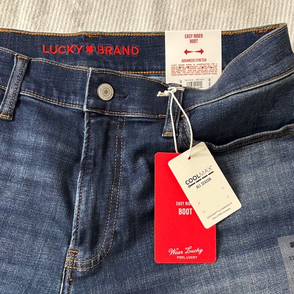 Lucky Brand Blue Denim with Red Accents - Picture 4 of 8